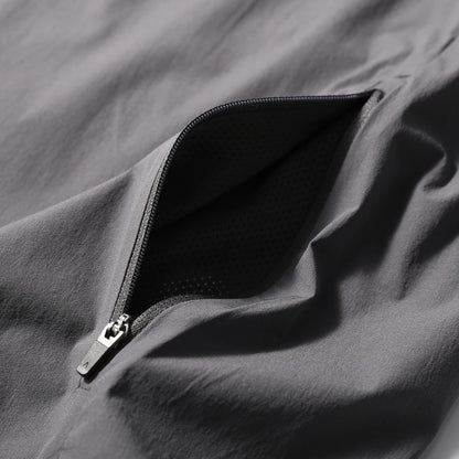 2025 summer new men's outdoor elastic light waterproof jacket breathable quick-drying jacket