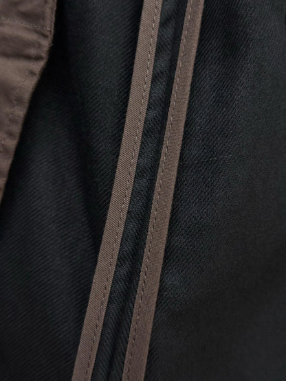 High quality, old money style 100% linen, elastic waist fashion loose straight linen casual trousers