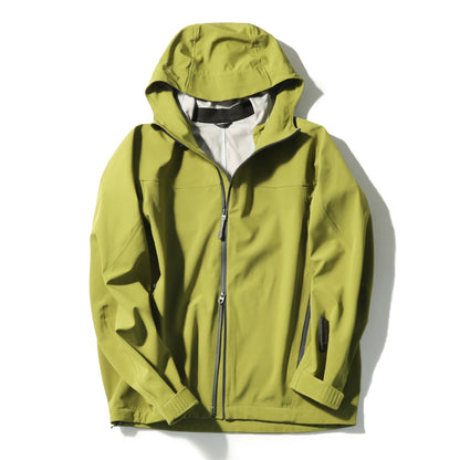 City outdoor spring and autumn new couple jacket windproof and waterproof high-quality soft shell jacket