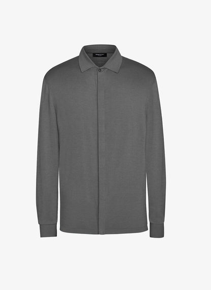 ZZ new men's light luxury business casual long-sleeved knitted cardigan jacket stacked with bottoming shirt
