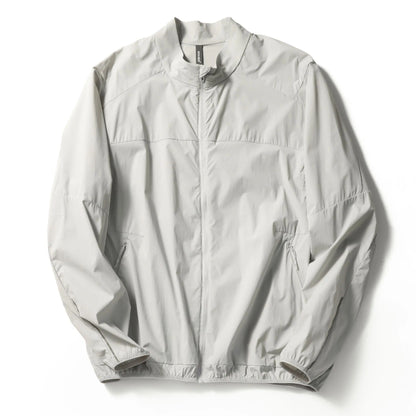 2025 summer new men's outdoor camping travel three-proof sunscreen jacket light breathable stand-up collar jacket