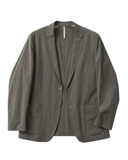Spring and summer new men's light business leisure high-end urban outdoor breathable three-proof pressure rubber suit