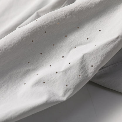 2025 summer new men's business and leisure outdoor quick-drying breathable high-elastic shirt light and thin long-sleeved shirt