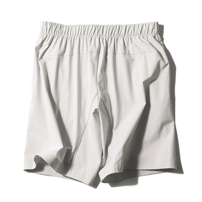 City outdoor 2025 summer new men's urban commuter sports shorts elastic quick-drying woven five-point pants 9075