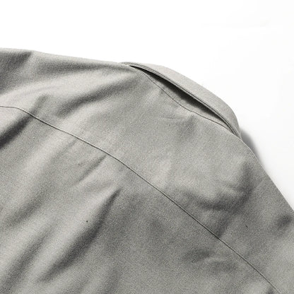 Tencel wool blend, autumn and winter fashion anti-wrinkle non-ironing long-sleeved shirt men's business casual shirt