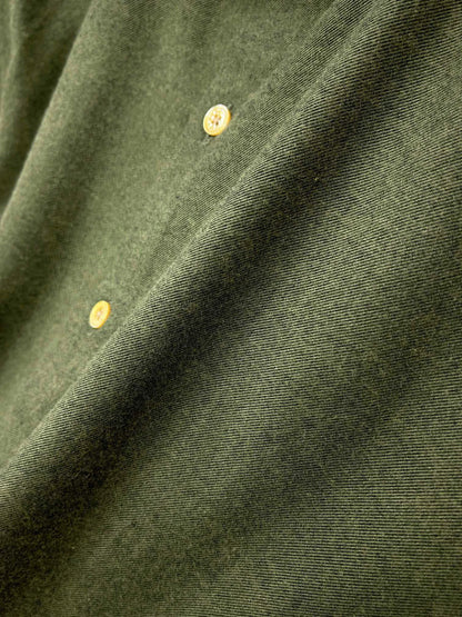 [Warm cashmere cotton] Gentleman's business leisure winter versatile polished slim lapel long-sleeved shirt