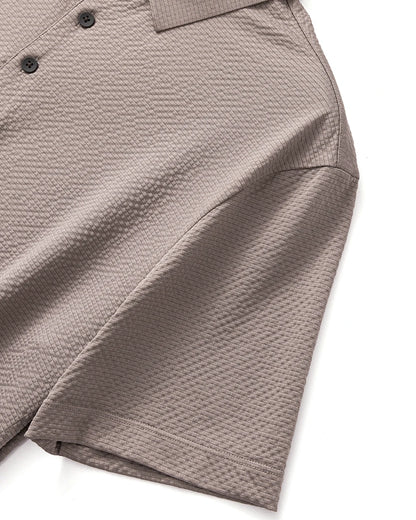 Coolmax Cool Sense Technology Summer New Business and Leisure Breathable Quick Drying Short Sleeve Anti Wrinkle Polo Shirt