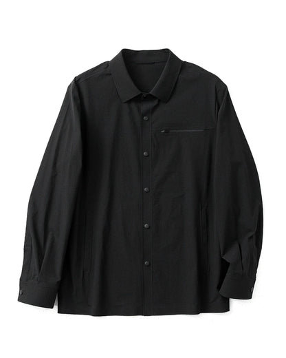2025 Early Spring New Men's City Outdoor Commuter Business Casual Shirt Light and Thin Jacket