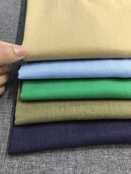 LP old money style high-quality summer collar short business casual linen polo shirt