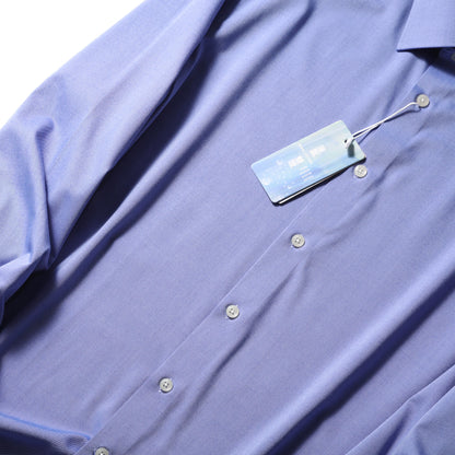ZZ spring new men's business casual liquid ammonia cotton long-sleeved shirt formal professional shirt