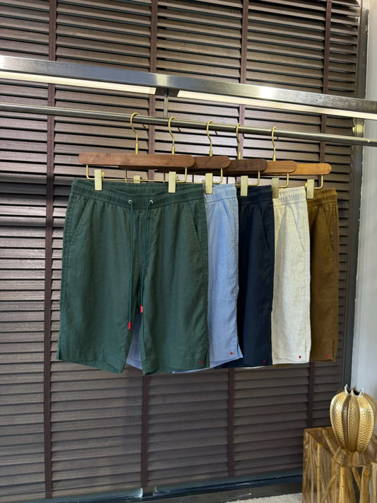 25 summer new kiton chiton men's solid color quick-drying pants trendy brand fashion versatile sports casual pants shorts