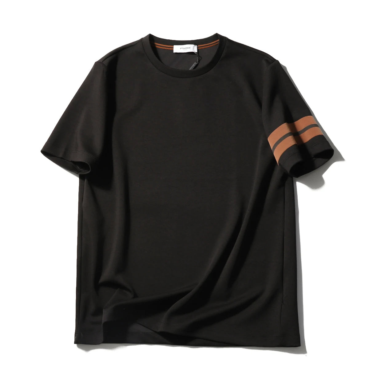 ZZ series 2025 summer new men's outdoor leisure simple modal tencel cotton blended short-sleeved T-shirt