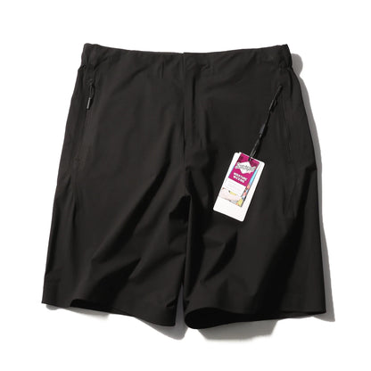 City outdoor 2025 summer new men's urban commuter sports shorts elastic quick-drying woven five-point pants 9075