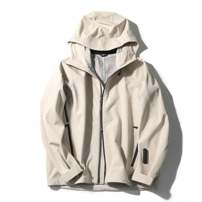 City outdoor spring and autumn new couple jacket windproof and waterproof high-quality soft shell jacket