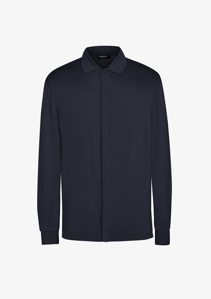 ZZ new men's light luxury business casual long-sleeved knitted cardigan jacket stacked with bottoming shirt