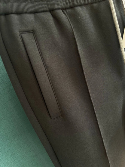 Italy BC old money style men's summer new Tencel space cotton sweatpants solid color business casual pants