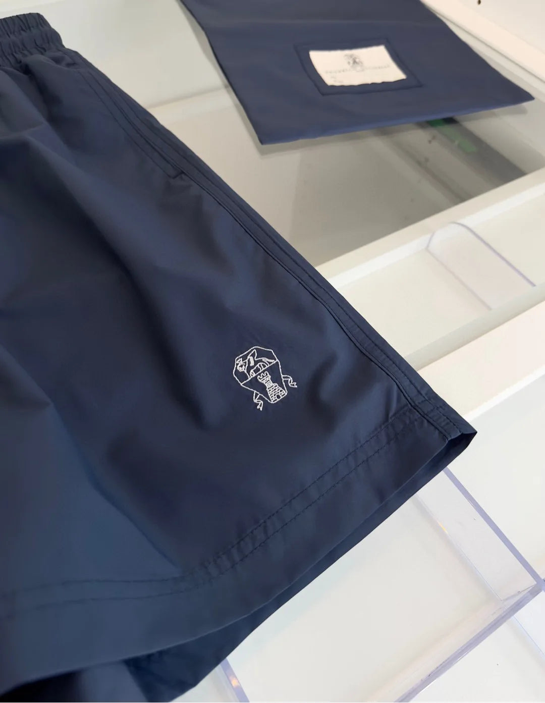 Italy BC men's summer new quick-drying breathable fashion casual old money style convenient gift bag casual beach shorts