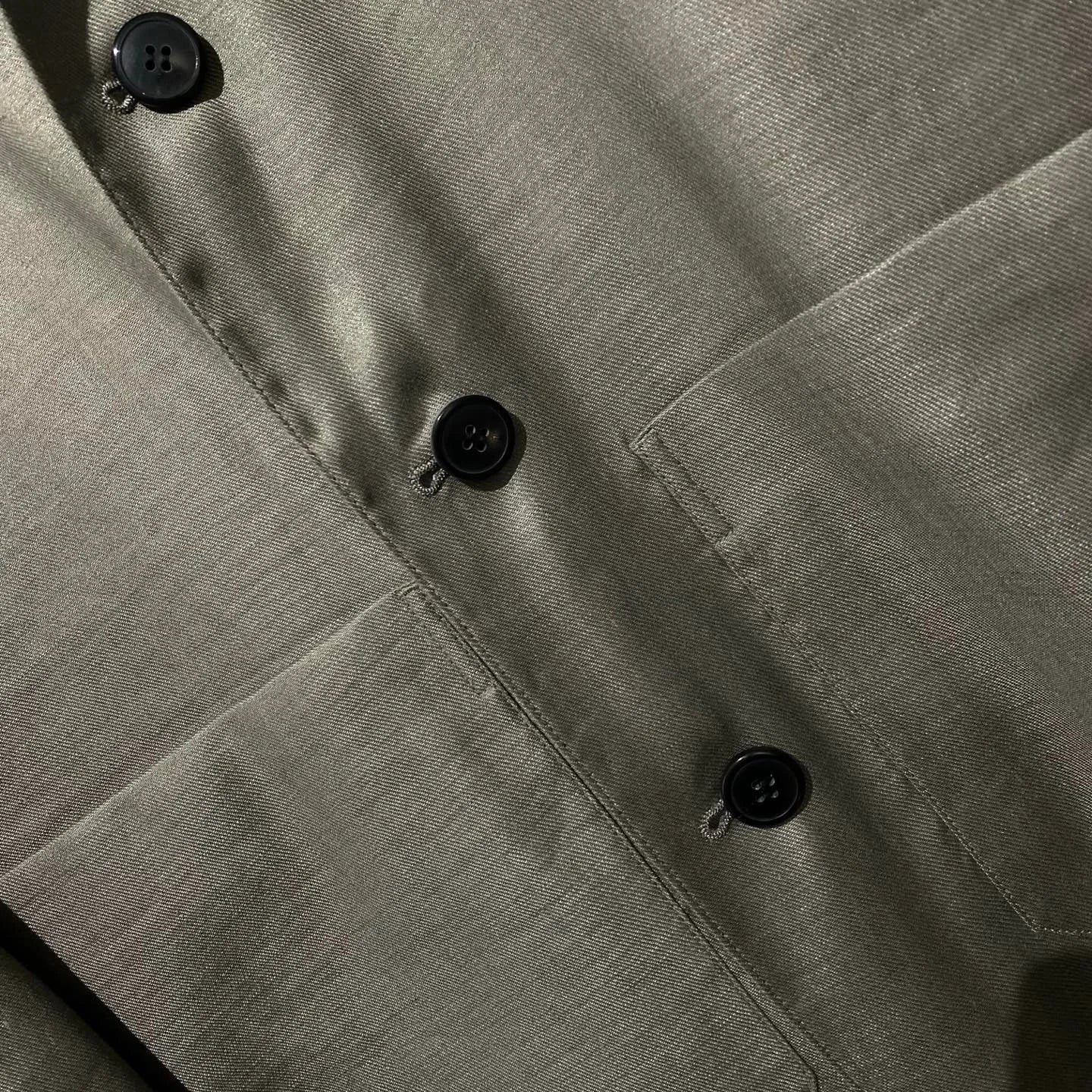 Classic old money style, high-end skin-friendly texture, breathable lapel linen tooling jacket