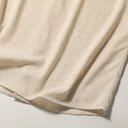 Z Italian luxury summer new light and thin liquid ammonia ice silk linen breathable and easy to take care of short-sleeved shirt