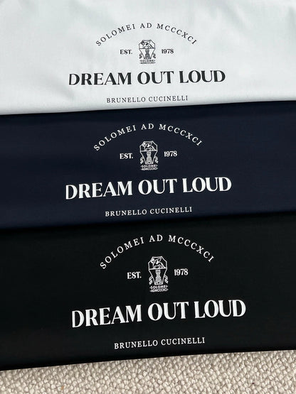 Italy BC men's clothing summer new cotton breathable solid color fashion casual old money wind round neck short sleeve T-shirt