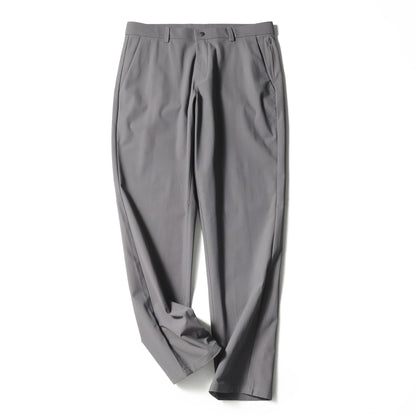 City traveler 2025 spring and summer new men's business casual cool trousers high elastic breathable trousers
