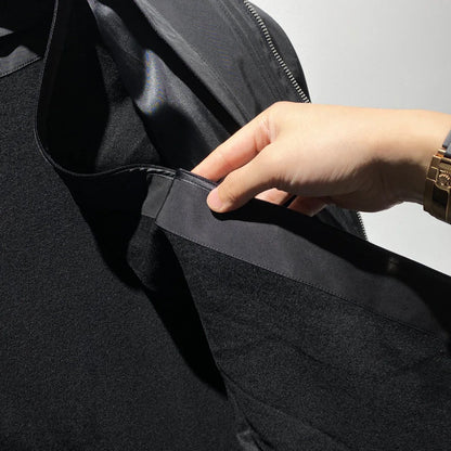 [Wool liner removable] Corduroy retro lapel LP American casual high-end cotton jacket