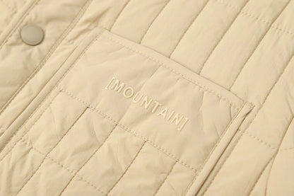 Torick light fabric urban business casual lightweight thin wool cotton lapel jacket cotton coat