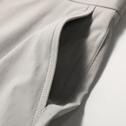 Italian light luxury ZZ 2025 summer new business casual trousers elastic three-proof anti-wrinkle quick-drying trousers