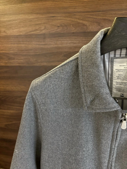 Italy BC men's clothing autumn and winter new old money style fashion casual thick wool cashmere thermal lapel jacket jacket