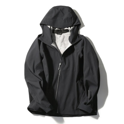 City outdoor spring and autumn new couple jacket windproof and waterproof high-quality soft shell jacket