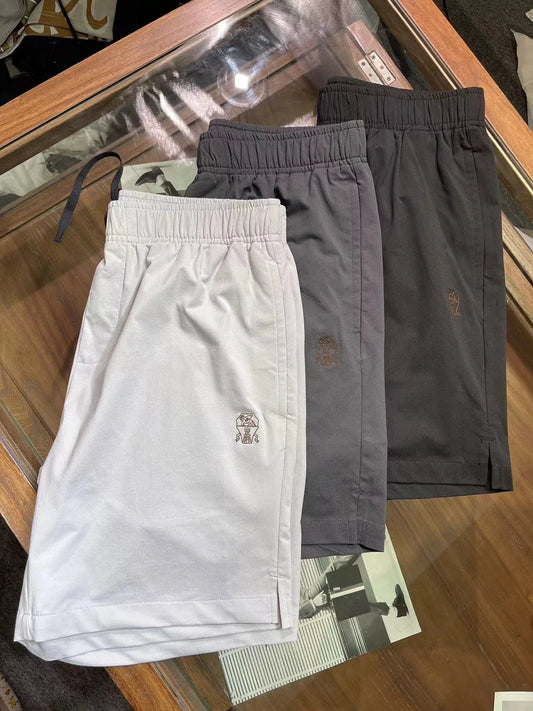 BC old money style men's clothing summer new quick-drying breathable waterproof fabric sports and leisure five-point shorts