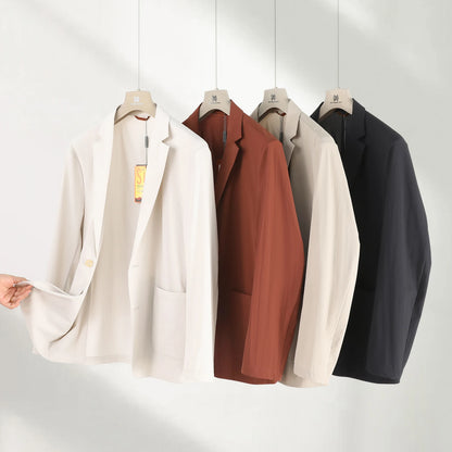 ZZ spring and summer new men's business casual quick-drying storage sunscreen casual blazer