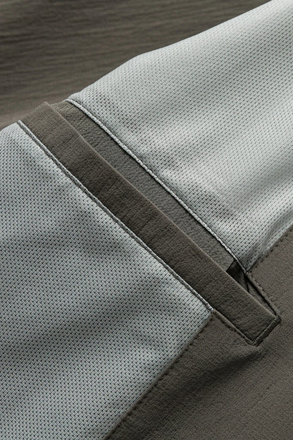 Spring and summer new men's light business leisure high-end urban outdoor breathable three-proof pressure rubber suit