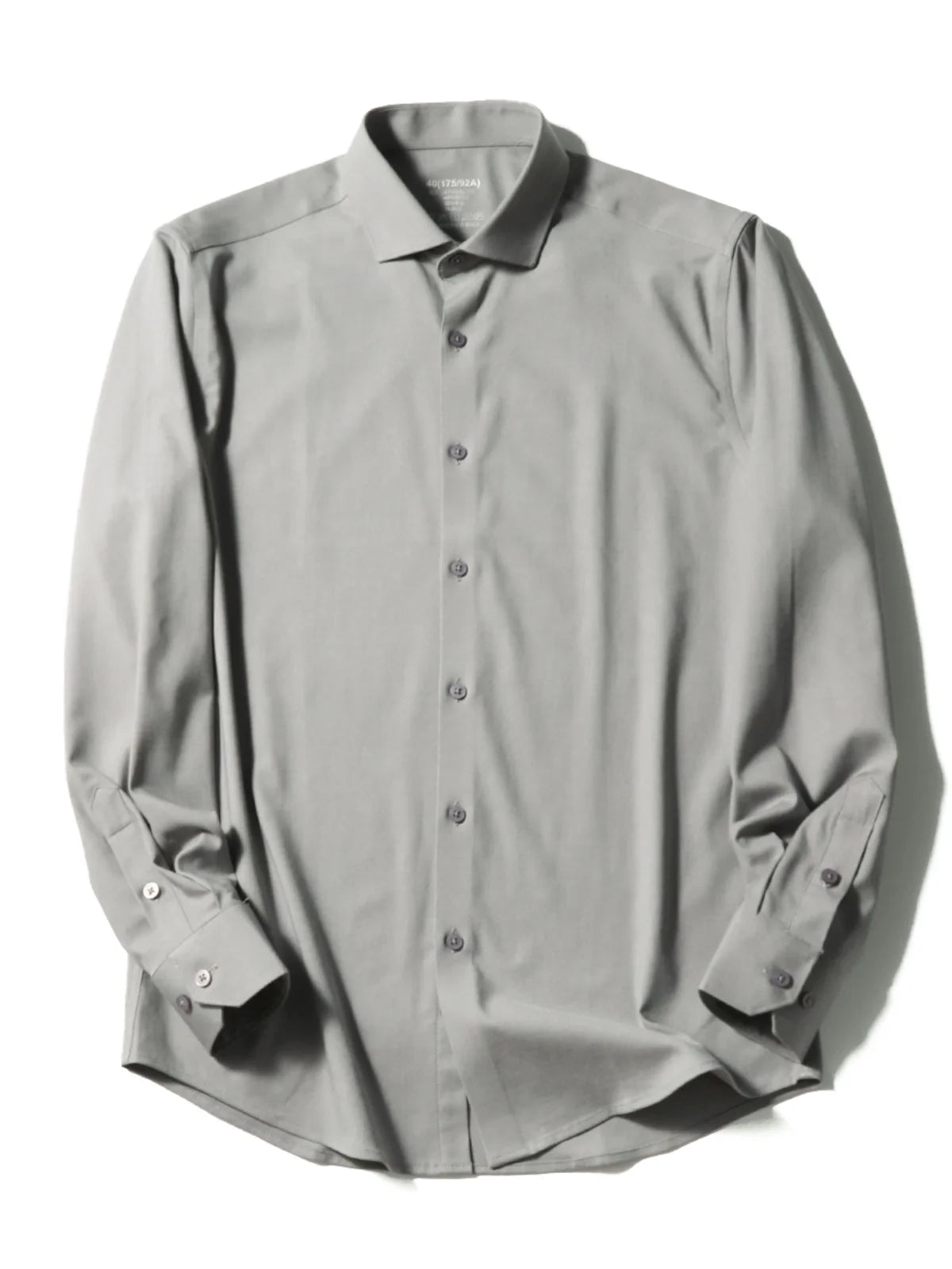 Premium old money style, spring and autumn new modal wool blended long-sleeved shirt business casual shirt
